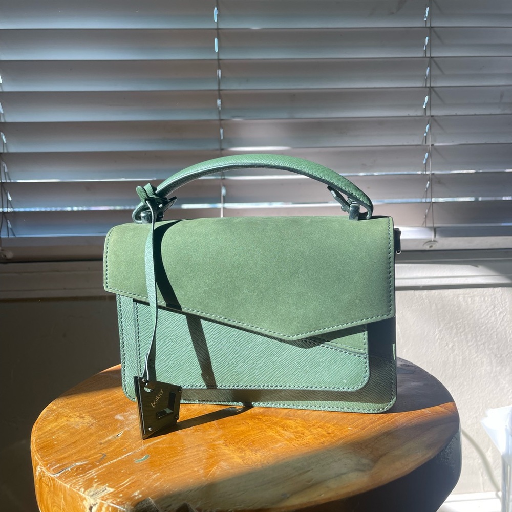 Botkier Green Leather Handbag